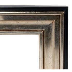 Contempo Silver Black Frame 24X36 Silver Black