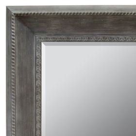 Seasoned Grand Mirror 36X48 Distressed Seasoned Wood