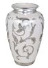 Sophie Silver  Antique White Table Vase 18.1 Inches Tall