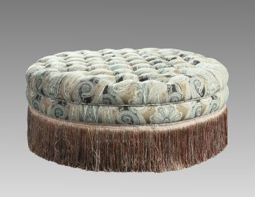 Hawthorne Round Ottoman