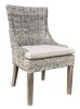 Alfresco Dining Chair Kuba Weave Savannah Wash