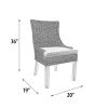 Alfresco Dining Chair Kuba Weave Savannah Wash