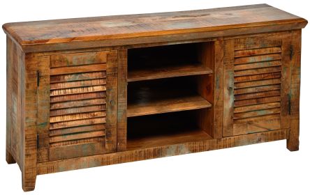 Rustic Entertainment TV Console Unit