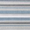 100-Percent Cotton Blue White Grey Nautical Stripes 4 Piece Daybed Cover Set