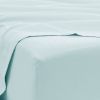 Twin size Aqua 4 Piece Wrinkle Resistant Microfiber Polyester Sheet Set