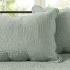 6-Piece Farmhouse Beige Cream Daybed Cover Bedding Set with Scalloped Edges