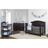 SF Home Espresso Solid Wood Convertible Crib - Toddler Bed Sold Separately