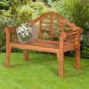 FarmHome Folding 2 Seater Garden Eucalyptus Bench