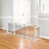 Assemble/Disassemble Pet Wooden Fence - White