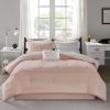 Toren Embroidered Comforter Set with Bed Sheets