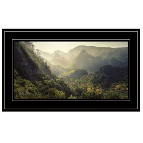 "Land of the Hobbits" Martin Podt, Ready to Hang Framed Print, Black Frame