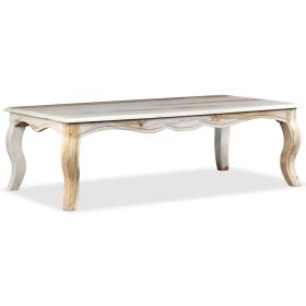 Coffee Table Solid Sheesham Wood 43.3"x23.6"x13.8"