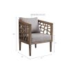 [Only support Drop Shipping Buyer] Crackle Accent Chair