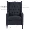 27.16" Wide Manual Wing Chair Recliner