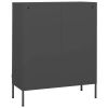 Storage Cabinet Anthracite 31.5"x13.8"x40" Steel