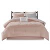 Toren Embroidered Comforter Set with Bed Sheets