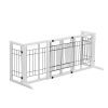 Assemble/Disassemble Pet Wooden Fence - White