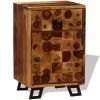 Nightstand Solid Sheesham Wood 14.6"x11.8"x21.3"