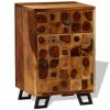 Nightstand Solid Sheesham Wood 14.6"x11.8"x21.3"