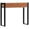 Console Table 35.4"x11.8"x29.5" Solid Mango Wood