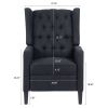 27.16" Wide Manual Wing Chair Recliner