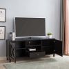 ID USA 212960 TV Stand Red Cocoa