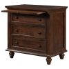 U_STYLE 3-Drawer Storage Wood Cabinet, End Table with Pull out Tray (As Same As WF199155AAD)