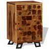 Nightstand Solid Sheesham Wood 14.6"x11.8"x21.3"