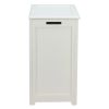 Oceanstar Storage Laundry Hamper, White