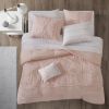 Toren Embroidered Comforter Set with Bed Sheets