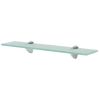 Floating Shelves 2 pcs Glass 19.6"x3.9" 0.3"