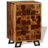 Nightstand Solid Sheesham Wood 14.6"x11.8"x21.3"