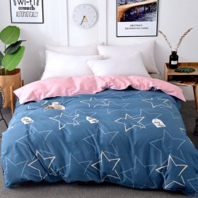 Quilt Cover Single Wholesale Pure Cotton Single Double Student Dormitory Three-piece Set (Option: Shining star-Single Quilt Cover 160 X210cm)