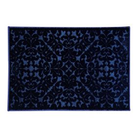 Myla Collection (Color: Navy, size: 60" x 96" Rectangle)