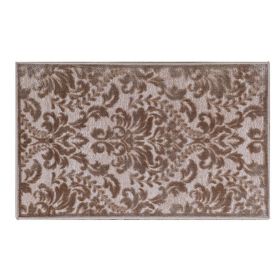 Nyla Collection (Color: Taupe, size: 20" x 34" Rectangle)