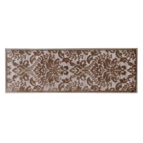 Nyla Collection (Color: Taupe, size: 20" x 60" Runner)