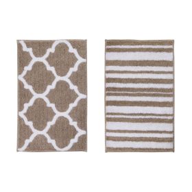 Marrakesh Collection (Color: Beige, size: 24" x 40" Rectangle)