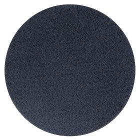 Micro Plush Collection (Color: Charcoal, size: 30" Round)