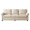 Linen Fabric Upholstery with Storage Sofa