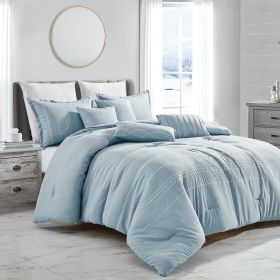 Justine 7PC COMFORTER SET (size: QUEEN)