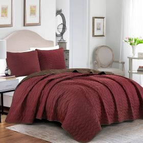 Matana 3 piece bedspread (size: QUEEN)