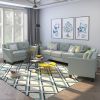 Button Tufted 3 Piece Chair Loveseat Sofa Set