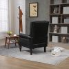 COOLMORE Wood Frame Armchair, Modern Accent Chair Lounge Chair for Living Room