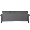 U_STYLE Polyester-blend 3 Pieces Sofa Set