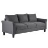 U_STYLE Polyester-blend 3 Pieces Sofa Set