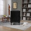 COOLMORE Wood Frame Armchair, Modern Accent Chair Lounge Chair for Living Room